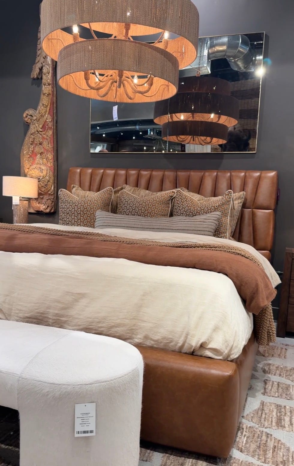cama de cuero cama de cuero