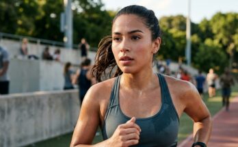 Maquillaje a prueba de sudor para deportistas