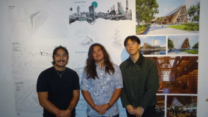 tres alumnos